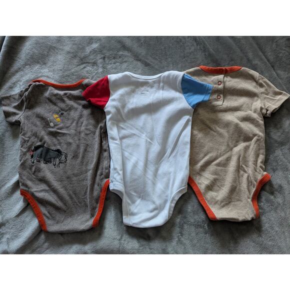 Disney Baby Bodysuits Bundle Mickey, Simba, Winnie the Pooh Sz 18-24 M - Picture 2 of 7
